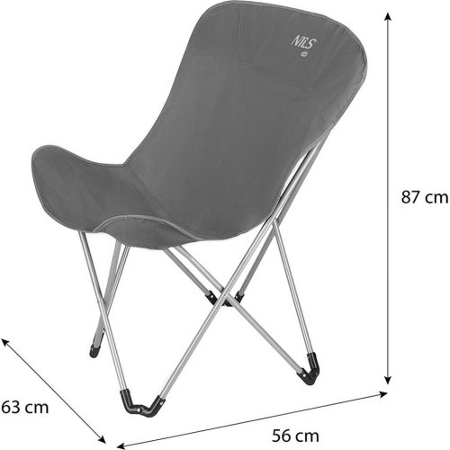 Серый кемпинговый стул Nils Camp NC3051