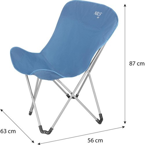 Синий кемпинговый стул NC3051 NILS CAMP