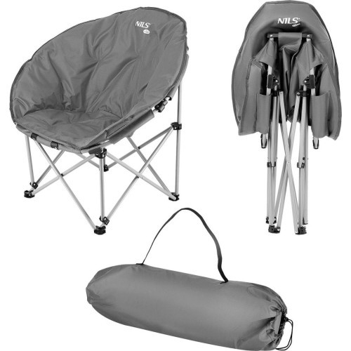 NC3070 GRAY CAMPING CHAIR NILS CAMP