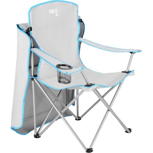 NC3087 GRAY CAMPING CHAIR SUNSHADE NILS CAMP