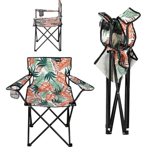 NC1625 LEAVES CAMPING CHAIR NILS CAMP