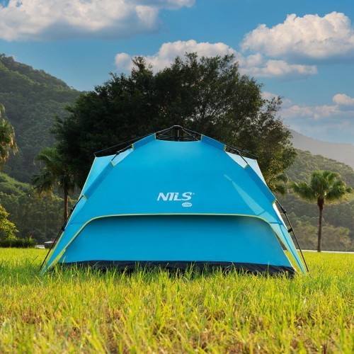 NC7819 BLUE TENT SHADOW NILS CAMP