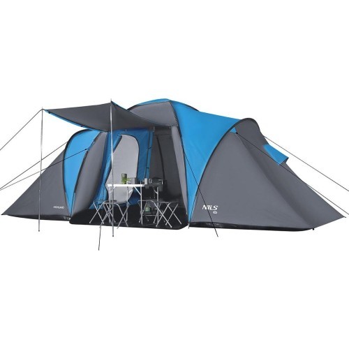 Сине-серая кемпинговая палатка NC6031 Higland Nils Camp