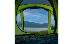 Зелено-серая кемпинговая палатка NC6006 Discovery Nils Camp