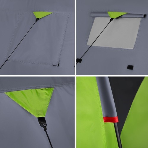 NC6006 GREEN-GRAY CAMPING TENT DISCOVERY NILS CAMP