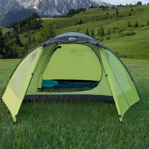 Зелено-серая кемпинговая палатка NC6006 Discovery Nils Camp