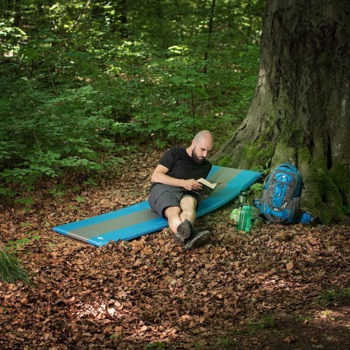 Self-Inflating Mat Nils Camp NC4340, Blue/Gray
