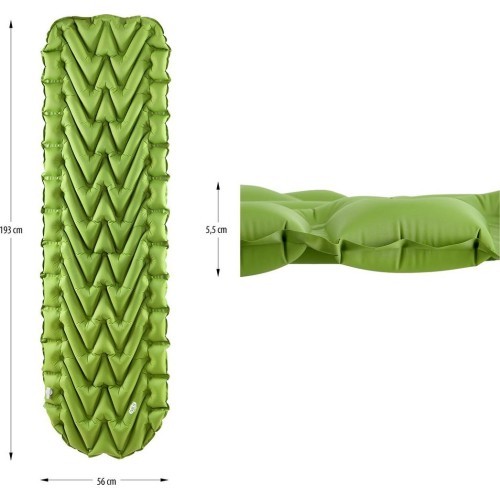 Туристический коврик Nils Camp NC4005, зеленый