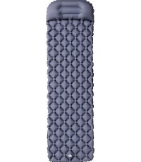 Tourist Mat With Pump Nils Camp NC4006, Grey