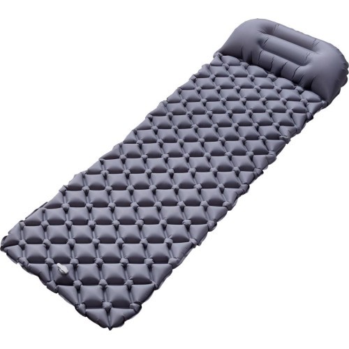 Tourist Mat With Pump Nils Camp NC4006, Grey