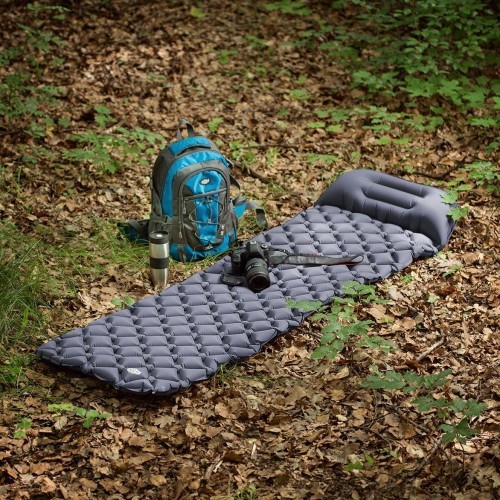 Tourist Mat With Pump Nils Camp NC4006, Grey