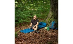 NC4006 TURQUOISE TOURIST MAT WITH PUMP NILS CAMP