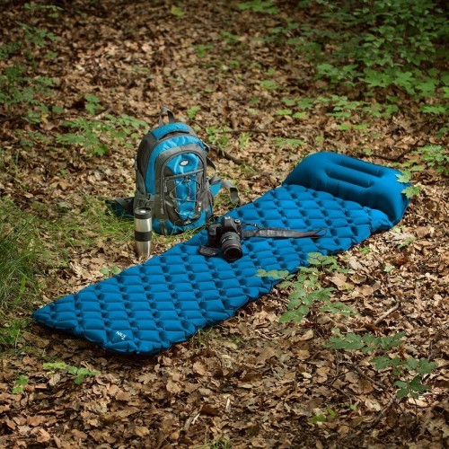Туристический коврик с насосом NC4006 Turquoise NILS Camp