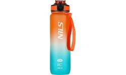 NCD68 ORANGE-BLUE TRITAN BOTTLE NILS CAMP