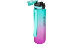 NCD04 GREEN-PINK TRITAN BOTTLE NILS CAMP