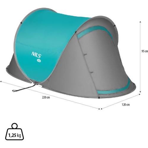 Кемпинговая палатка-автомат NC3743 NILS CAMP