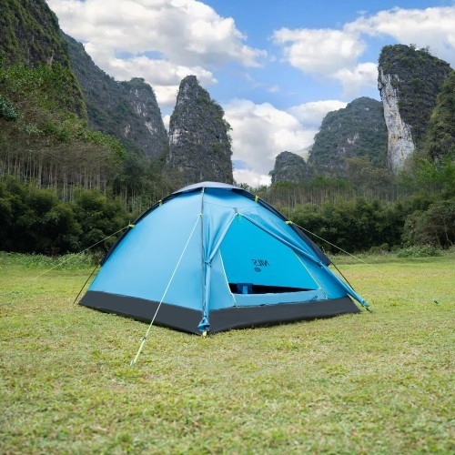 NC6033 CAMPING TENT BLUE NIGHTFALL NILS CAMP