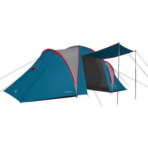 NC6431 CAMPING TENT BLUE-LIGHT GREY HIGHLAND IV NILS CAMP