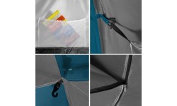 NC6431 CAMPING TENT BLUE-LIGHT GREY HIGHLAND IV NILS CAMP