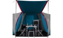 Кемпинговая палатка NC6431 синяя и светло-серая Highland IV Nils Camp