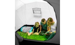 Кемпинговая палатка NC6431 синяя и светло-серая Highland IV Nils Camp