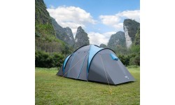 NC6431 CAMPING TENT BLUE-GRAY HIGHLAND IV NILS CAMP