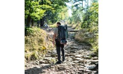 NC1992 BACKPACK TOURIST BLACK NORDKAPP 65L NILS CAMP