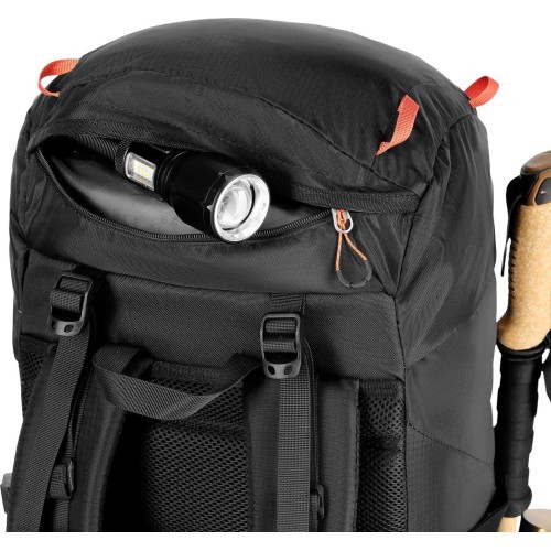 NC1992 BACKPACK TOURIST BLACK NORDKAPP 65L NILS CAMP