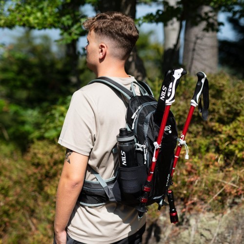 Туристический рюкзак NC1950 CAVER 18 черный NILS CAMP