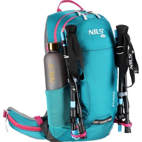 NC1950 BACKPACK TOURIST TURQUOISE CAVER 18LNILS CAMP