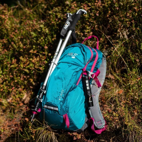 Туристический рюкзак NILS CAMP NC1950 Caver, бирюзовый, 18 л