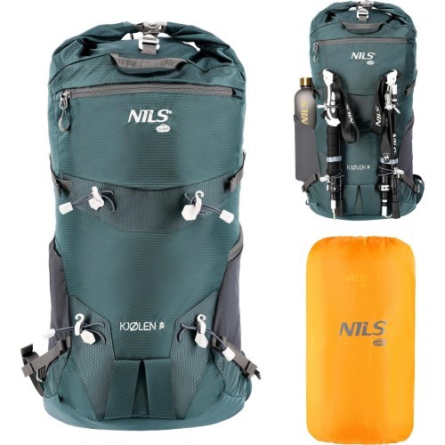 NC1938 BACKPACK TOURIST GREEN KJOLEN 40L NILS CAMP