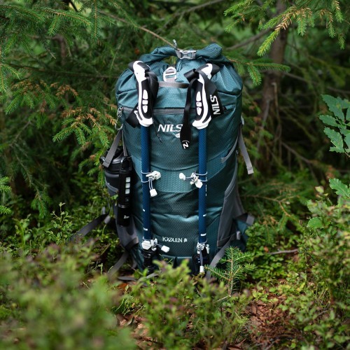 Зеленый туристический рюкзак NC1938 KJOLEN 40 л NILS CAMP