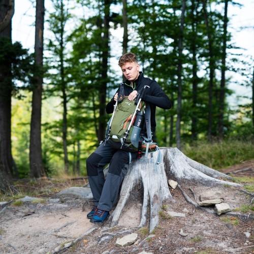 Туристический рюкзак NC1917 Green Rambler 40 л NILS Camp