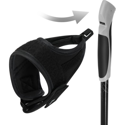 NW8612 NORDIC WALKING POLES ALUMINIUM NILS