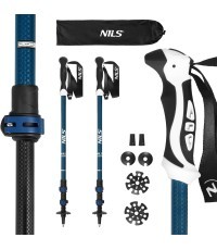 Алюминиевые треккинговые палки TK8601 BLUE NILS