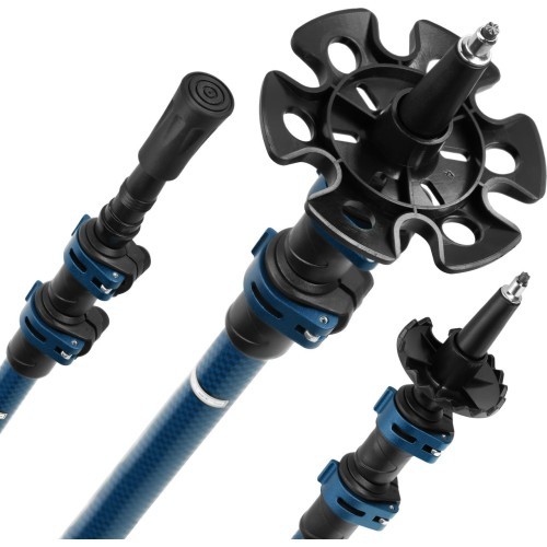 Aliumininės žygio lazdos TK8601 BLUE NILS