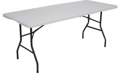 Turistinis stalas NILS Camp NC1618 180 cm baltas