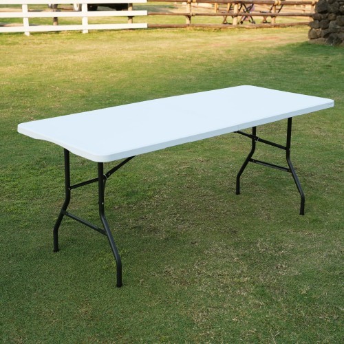 Turistinis stalas NILS Camp NC1618 180 cm baltas