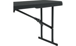 NC3404 FOLDING GARDEN BENCH 183 CM ANTHRACITE NILS CAMP