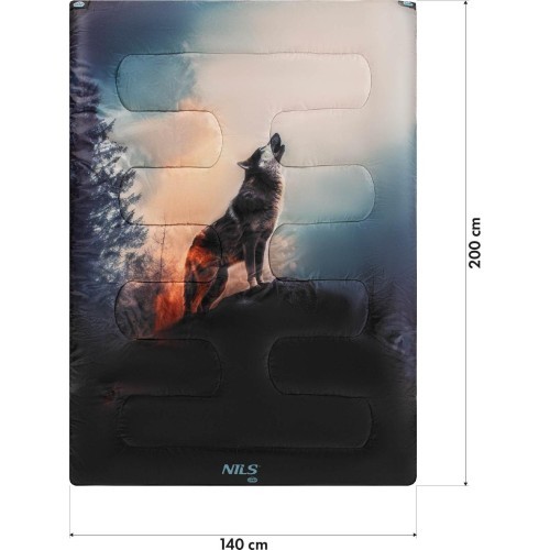 Спальный мешок 3 в 1 Wolf NILS CAMP NC3601