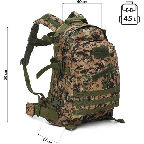 Тактический рюкзак NILS Camp NC3904 Vanguard Moro 45 л
