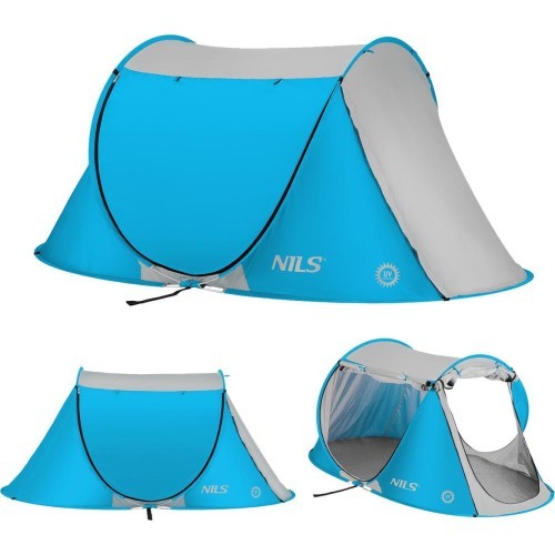 NC3043 BLUE NILS SELF FOLDING BEACH TENT