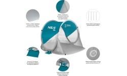 NC3142 MARINE NILS SELF-FOLDING BEACH TENT