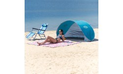 Pop Up Beach Tent Nils Camp NC3174 Turquoise/Grey