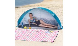 Pop Up Beach Tent Nils Camp NC3174 Turquoise/Grey