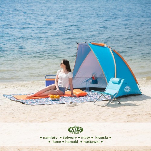 NC8030 BEACH TENT BLUE NILS