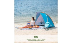 NC8030 BEACH TENT BLUE NILS