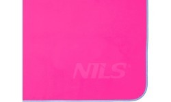 NCR11 PINK-BLUE MICROFIBRE TOWEL 140x70 NILS CAMP