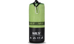 NCR12 GREEN MICROFIBRE TOWEL 180x100 cm NILS